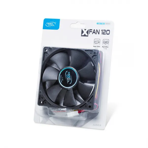 Кулер для компьютерного корпуса Deepcool XFAN 120 купить с доставкой