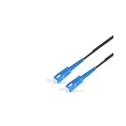 Абонентский FTTH Патч Корд SС/UPC-SC/UPC SM 1 м Black усил