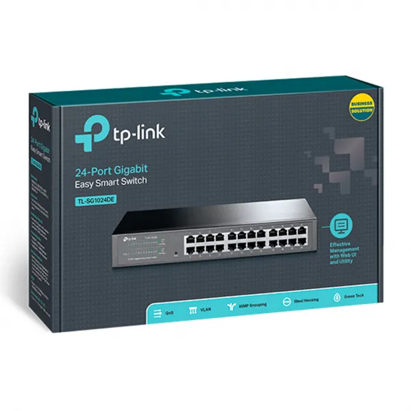 Коммутатор TP-Link TL-SG1024DE купить с доставкой