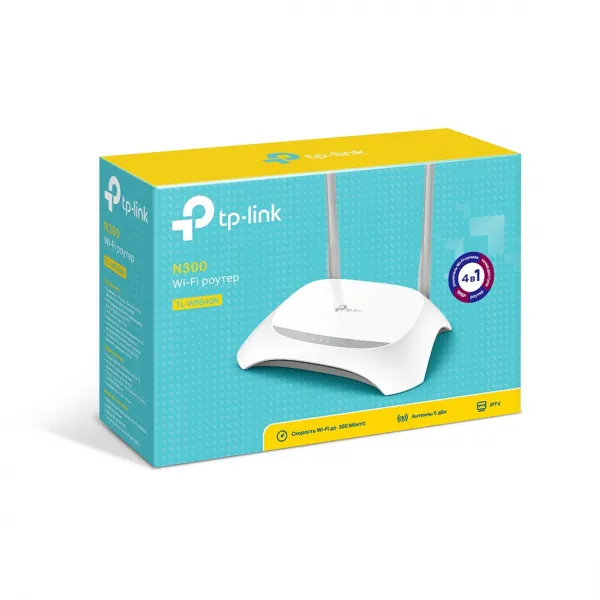 Маршрутизатор TP-Link TL-WR840N купить с доставкой