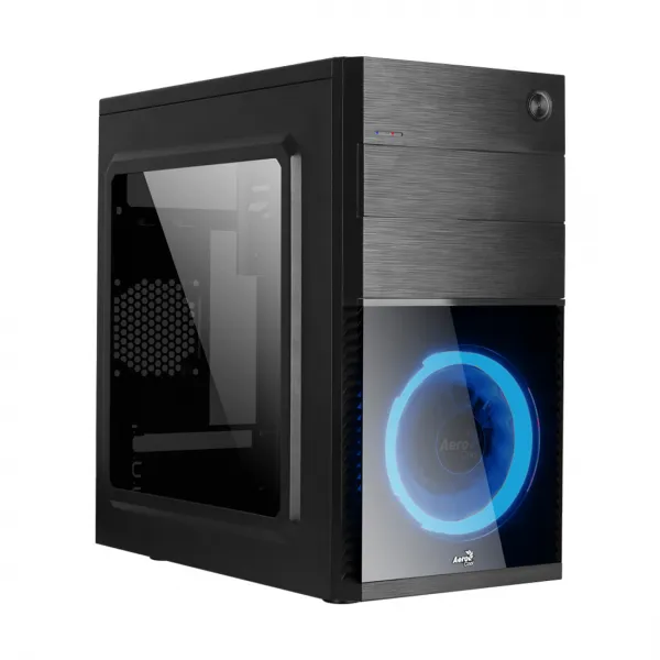 Компьютерный корпус Aerocool CS-105 Blue без Б/П купить с доставкой