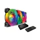 Комплект кулеров для компьютерного корпуса Cougar VORTEX SPB RGB COOLING KIT - 3 в1 купить с доставкой