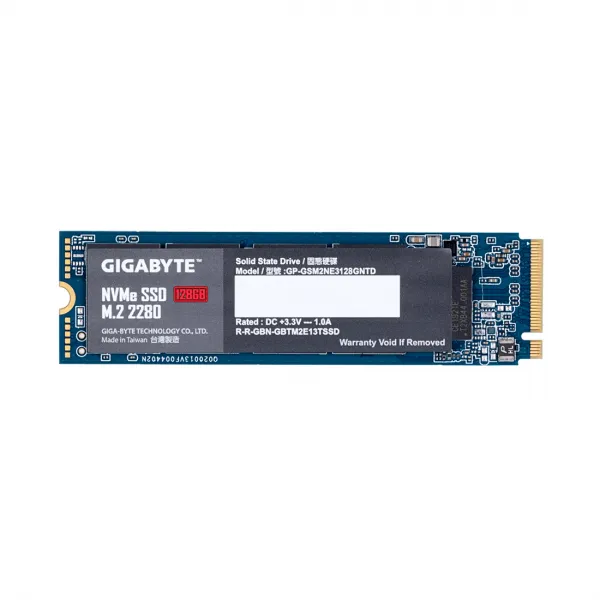 Твердотельный накопитель внутренний Gigabyte GP-GSM2NE3128GNTD 128GB M.2 PCI-E 3.0x4 купить с доставкой