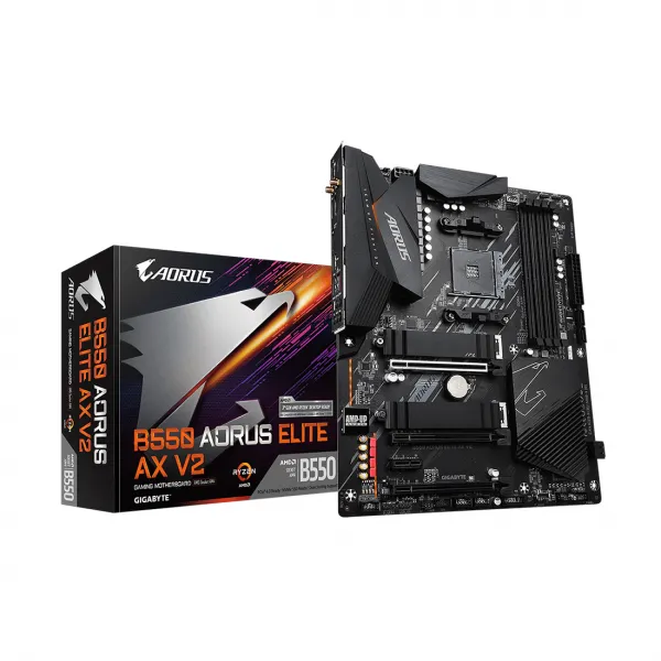 Материнская плата Gigabyte B550 AORUS ELITE AX V2 купить с доставкой