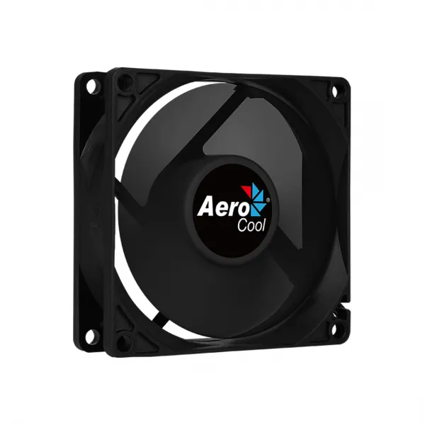 Кулер для компьютерного корпуса AeroCool FORCE 8 Black Molex + 3P купить с доставкой