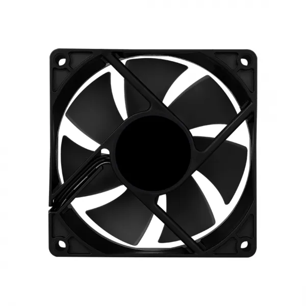 Кулер для компьютерного корпуса AeroCool FORCE 8 Black Molex + 3P купить с доставкой