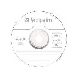 Диск CD-R Verbatim (43351) 700MB 50штук Незаписанный