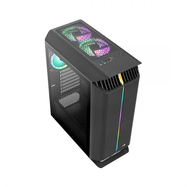 Компьютерный корпус Aerocool Gladiator Duo-G-BK-v1 без Б/П купить с доставкой