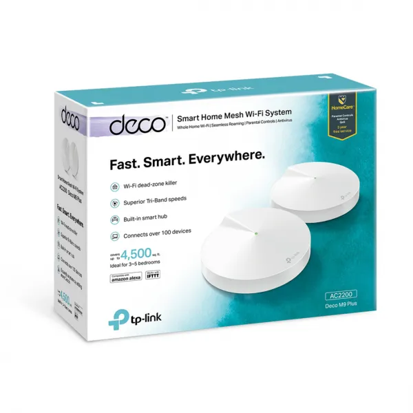 Маршрутизатор TP-Link Deco M9 Plus(2-pack) купить с доставкой