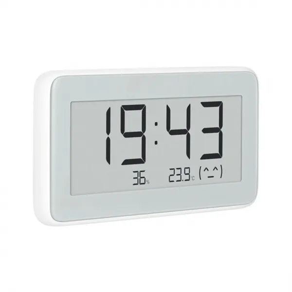 Часы-термогигрометр Xiaomi Temperature and Humidity Monitor Clock Белый купить с доставкой