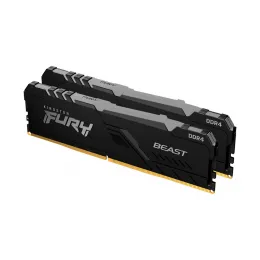 Комплект модулей памяти Kingston FURY Beast RGB KF432C16BB1AK2/32 DDR4 32GB (Kit 2x16GB) 3200MHz