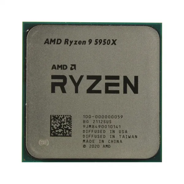 Процессор (CPU) AMD Ryzen 9 5950X 105W AM4 купить с доставкой