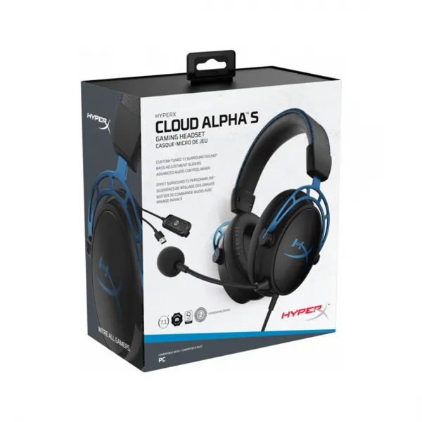 Гарнитура HyperX Cloud Alpha S 4P5L3AA купить с доставкой