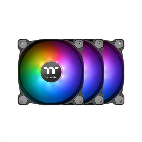 Кулер для компьютерного корпуса Thermaltake Pure Plus 12 RGB TT Premium Edition (3-Fan Pack) купить с доставкой