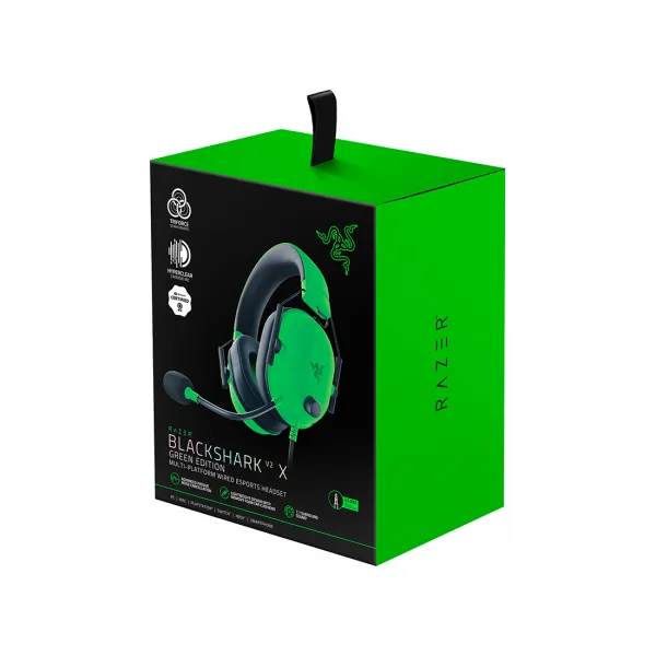 Гарнитура Razer Blackshark V2 X Green купить с доставкой