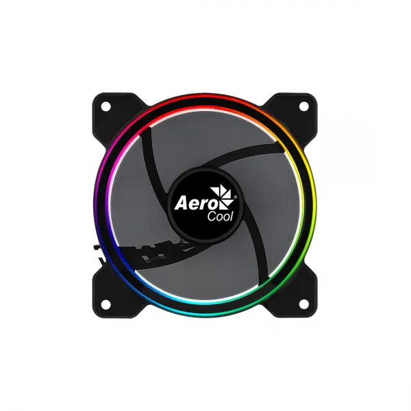 Кулер для компьютерного корпуса AeroCool Saturn 12 FRGB Molex+3P купить с доставкой