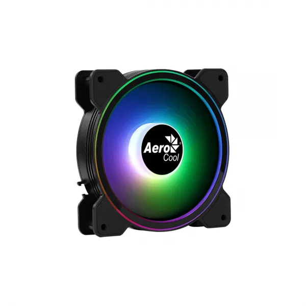 Кулер для компьютерного корпуса AeroCool Saturn 12F ARGB 6-pin купить с доставкой