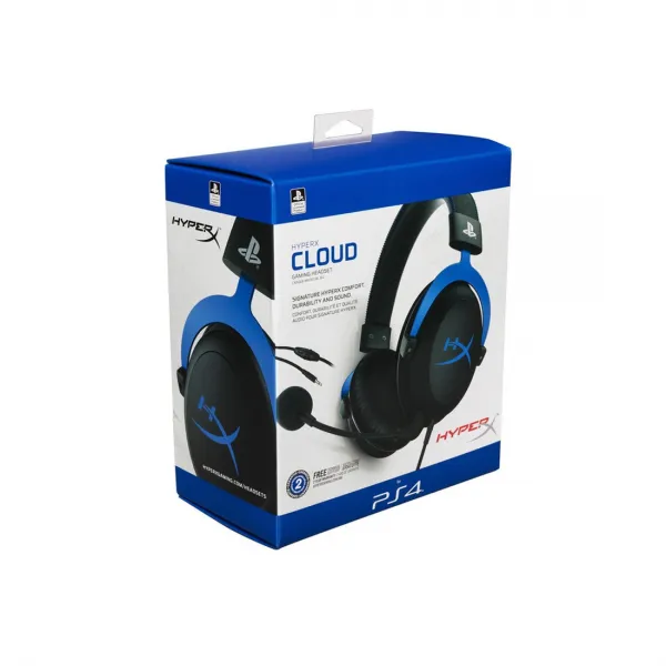 Гарнитура HyperX Cloud Gaming Headset - Blue for PS4 4P5H9AM#ABB купить с доставкой