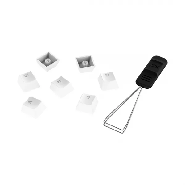 Набор кнопок на клавиатуру HyperX PBT Keycaps Full Key Set (White) 519T5AA#ACB купить с доставкой