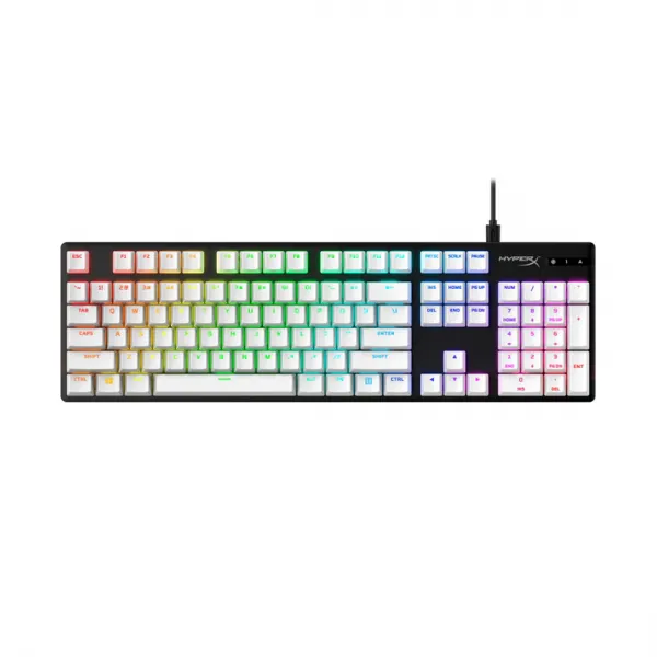 Набор кнопок на клавиатуру HyperX PBT Keycaps Full Key Set (White) 519T5AA#ACB купить с доставкой