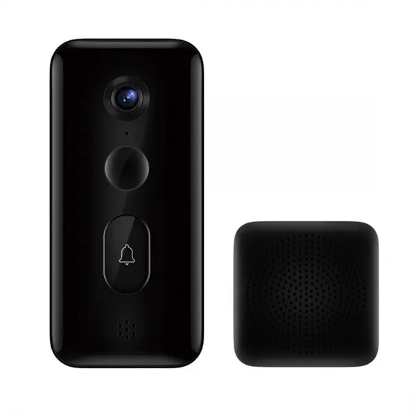 Умный дверной звонок Xiaomi Smart Doorbell 3 Черный купить с доставкой