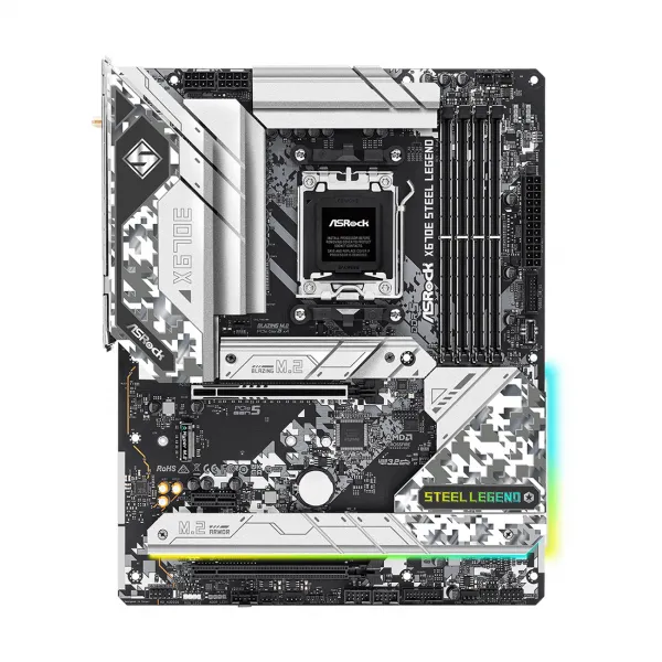 Материнская плата ASRock X670E STEEL LEGEND купить с доставкой