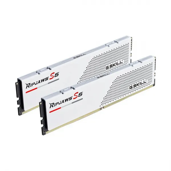 Комплект модулей памяти G.SKILL Ripjaws S5 F5-5200J4040A16GX2-RS5W DDR5 32GB (Kit 2x16GB) 5200MHz купить с доставкой