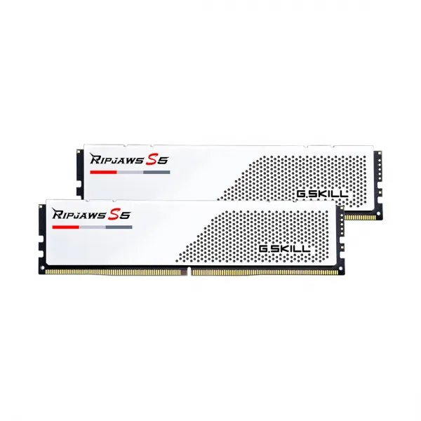 Комплект модулей памяти G.SKILL Ripjaws S5 F5-5200J4040A16GX2-RS5W DDR5 32GB (Kit 2x16GB) 5200MHz купить с доставкой