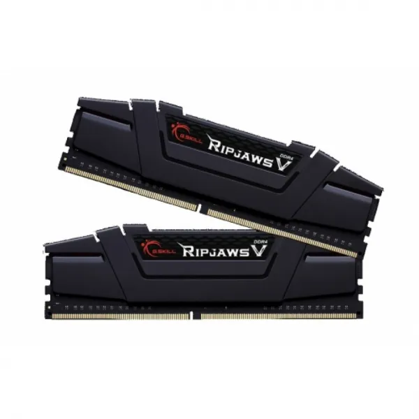 Комплект модулей памяти G.SKILL RipjawsV F4-3200C16D-8GVKB DDR4 8GB (Kit 2x4GB) 3000MHz купить с доставкой