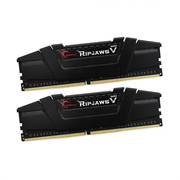 Комплект модулей памяти G.SKILL RipjawsV F4-3200C16D-8GVKB DDR4 8GB (Kit 2x4GB) 3000MHz купить с доставкой