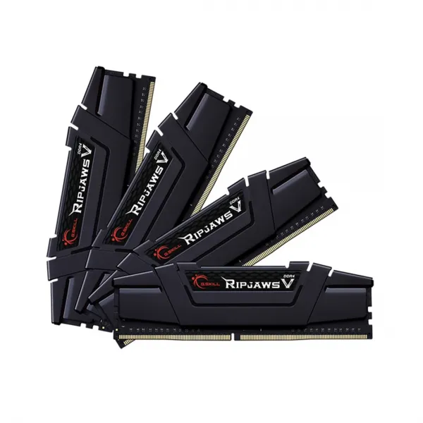 Комплект модулей памяти G.SKILL RipjawsV F4-3200C16Q-128GVK DDR4 128GB (Kit 4x32GB) 3200MHz купить с доставкой