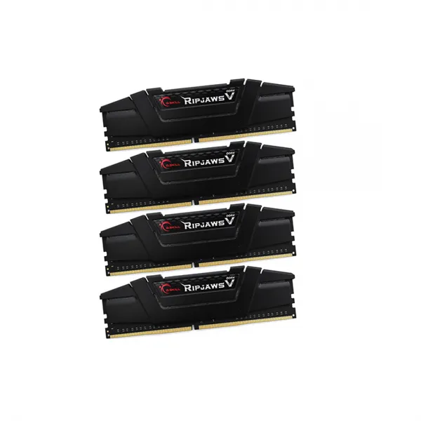 Комплект модулей памяти G.SKILL RipjawsV F4-3200C16Q-128GVK DDR4 128GB (Kit 4x32GB) 3200MHz купить с доставкой