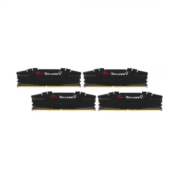 Комплект модулей памяти G.SKILL RipjawsV F4-3200C16Q-128GVK DDR4 128GB (Kit 4x32GB) 3200MHz купить с доставкой