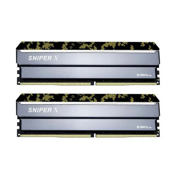 Комплект модулей памяти G.SKILL SniperX F4-2666C19D-16GSXK DDR4 16GB (Kit 2x8GB) 2666MHz купить с доставкой