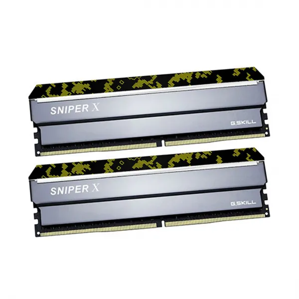 Комплект модулей памяти G.SKILL SniperX F4-2666C19D-16GSXK DDR4 16GB (Kit 2x8GB) 2666MHz купить с доставкой