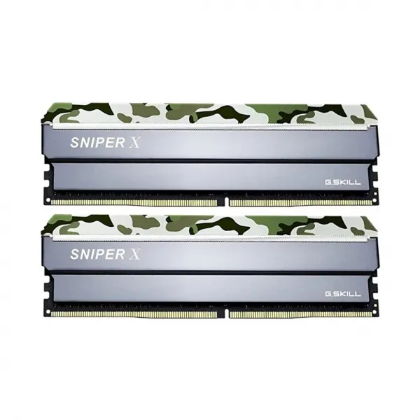 Комплект модулей памяти G.SKILL SniperX F4-3200C16D-16GSXFB DDR4 16GB (Kit 2x8GB) 3200MHz купить с доставкой