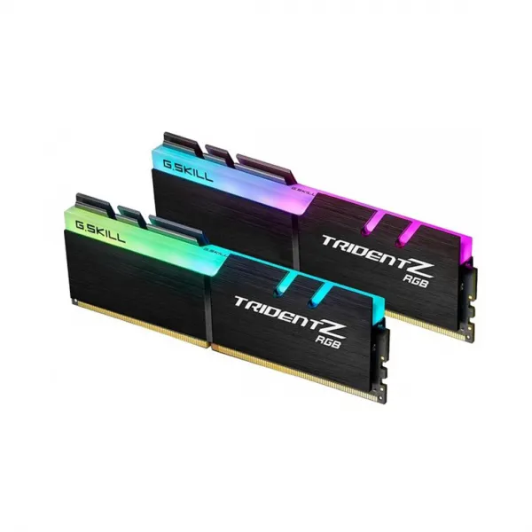 Комплект модулей памяти G.SKILL TridentZ RGB F4-2666C18D-16GTZR DDR4 16GB (Kit 2x8GB) 3200MHz купить с доставкой