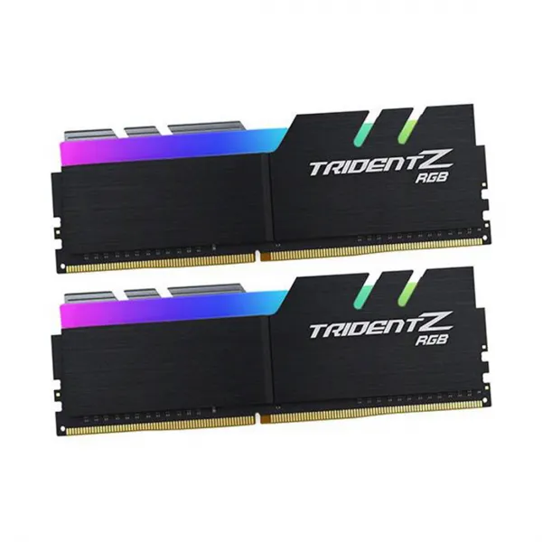 Комплект модулей памяти G.SKILL TridentZ RGB F4-2666C18D-16GTZR DDR4 16GB (Kit 2x8GB) 3200MHz купить с доставкой