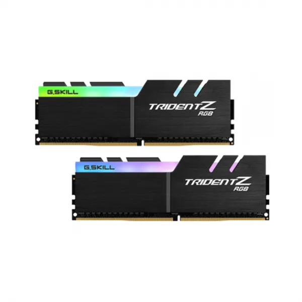 Комплект модулей памяти G.SKILL TridentZ RGB F4-3000C16D-32GTZR DDR4 32GB (Kit 2x16GB) 3000MHz купить с доставкой