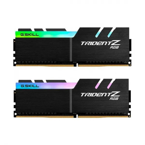 Комплект модулей памяти G.SKILL TridentZ RGB F4-3200C16D-32GTZR DDR4 32GB (Kit 2x16GB) 3200MHz купить с доставкой