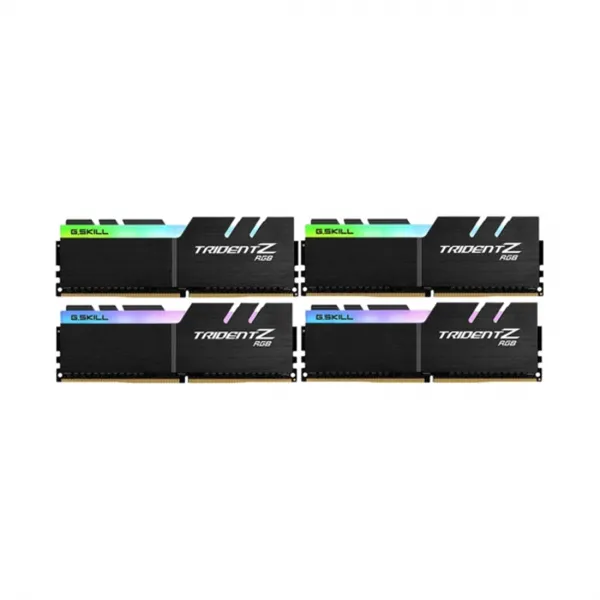 Комплект модулей памяти G.SKILL TridentZ RGB F4-3200C16Q-128GTZR DDR4 128GB (Kit 4x32GB) 3200MHz купить с доставкой