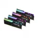 Комплект модулей памяти G.SKILL TridentZ RGB F4-3600C19Q-32GTZRB DDR4 32GB (Kit 4x8GB) 3600MHz купить с доставкой