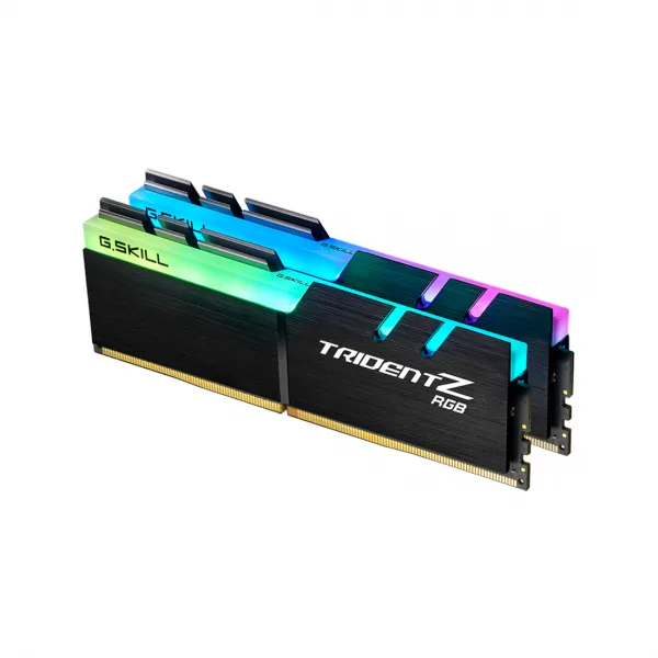 Комплект модулей памяти G.SKILL TridentZ RGB F4-3600C18D-16GTZR DDR4 16GB (Kit 2x8GB) 3600MHz купить с доставкой