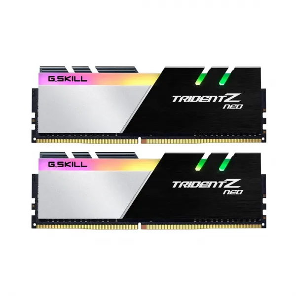 Комплект модулей памяти G.SKILL TridentZ Neo RGB F4-3200C16D-16GTZN DDR4 16GB (Kit 2x8GB) 3200MHz купить с доставкой