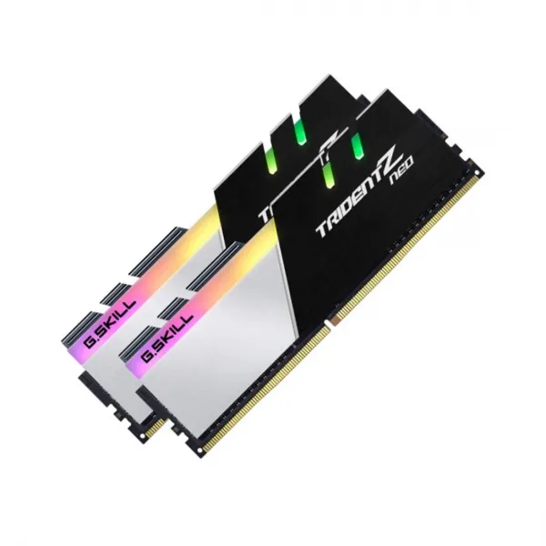 Комплект модулей памяти G.SKILL TridentZ Neo RGB F4-3200C16D-32GTZN DDR4 32GB (Kit 2x16GB) 3200MHz купить с доставкой