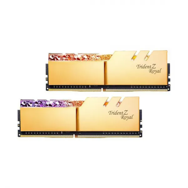 Комплект модулей памяти G.SKILL TridentZ Royal F4-3600C19D-32GTRG DDR4 32GB (Kit 2x16GB) 3600MHz купить с доставкой