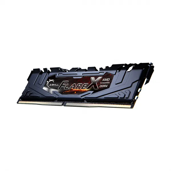 Комплект модулей памяти G.SKILL FlareX F4-3200C16D-32GFX DDR4 32GB (Kit 2x16GB) 3200MHz купить с доставкой