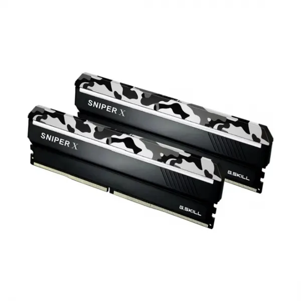 Комплект модулей памяти G.SKILL SniperX F4-3200C16D-16GSXWB DDR4 16GB (Kit 2x8GB) 3200MHz купить с доставкой