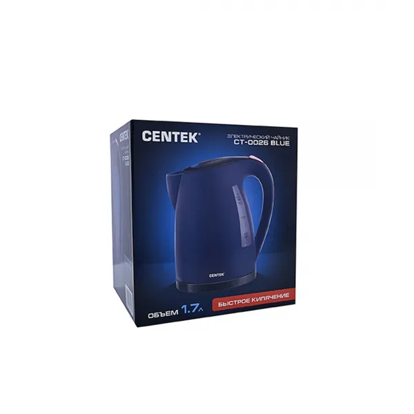 Чайник Centek CT-0026 Blue купить с доставкой