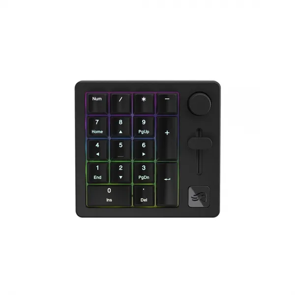 Клавиатура Glorious GMMK Numpad Pre-Built Fox Linear Switch Black (GLO-GMMK-NP-FOX-B) купить с доставкой